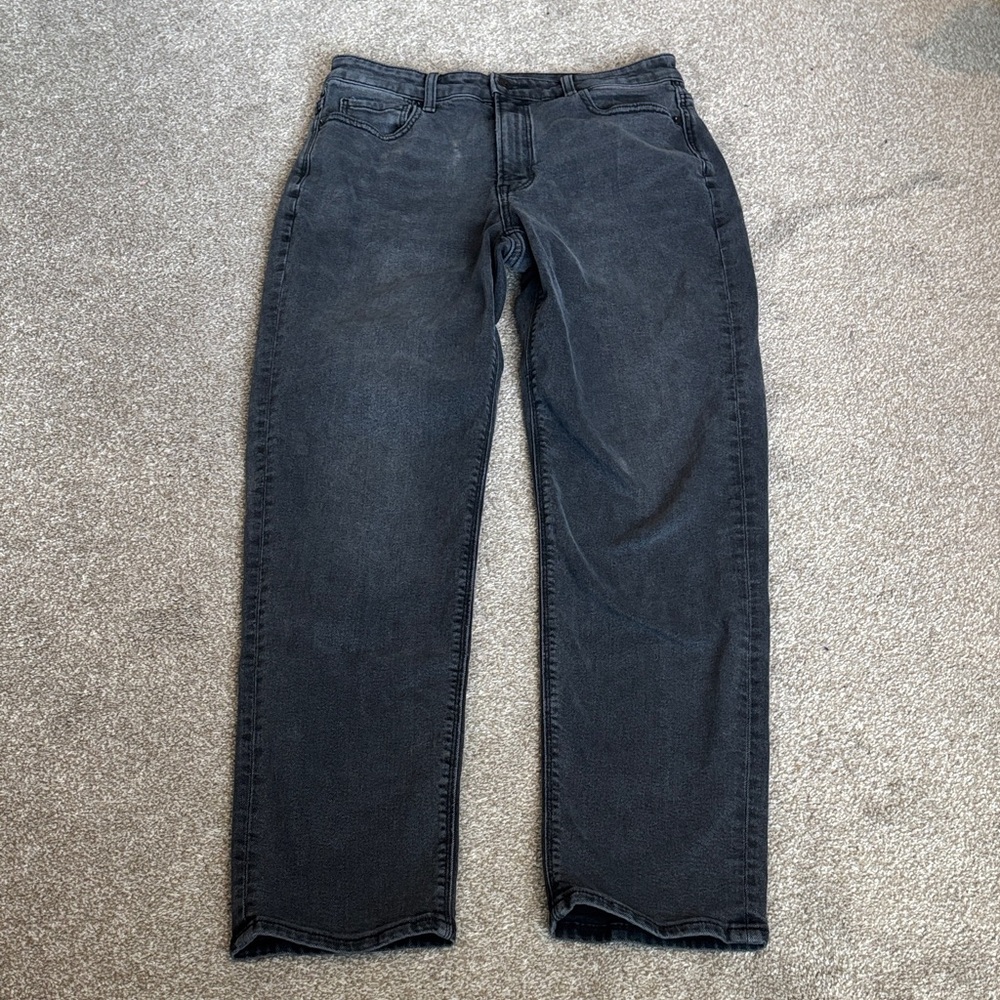 American Eagle Gray Mom Jeans Women’s size 8 long